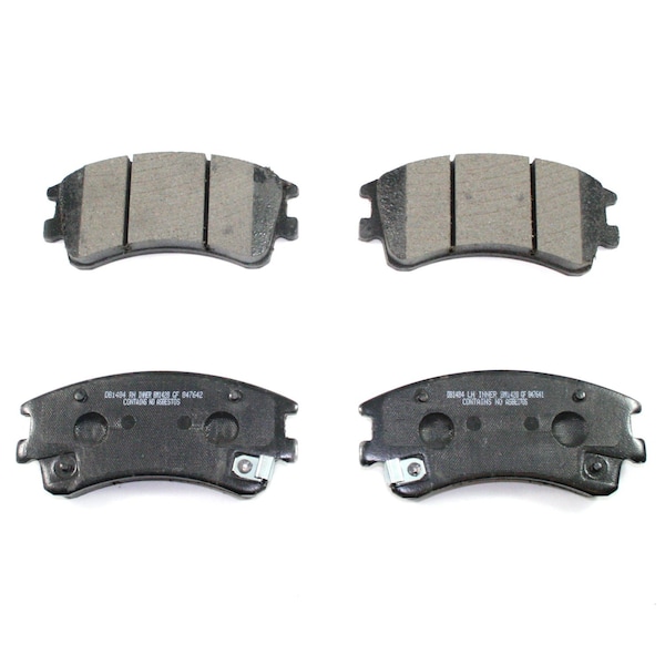 Pronto Dura Ceramic Brake Pads Front, Bp957C BP957C - main